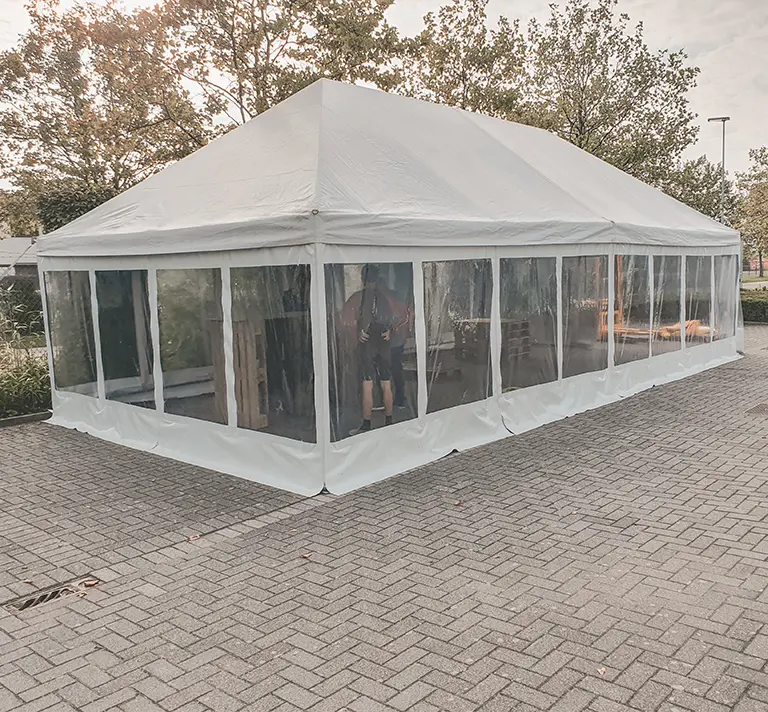 Budget-friendly party tent at GBS Tenten