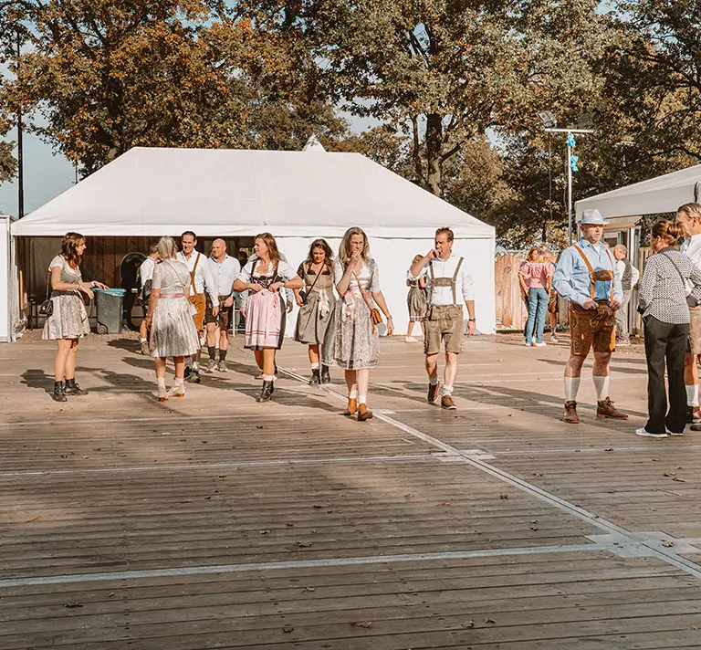 Garden party with GBS Tenten