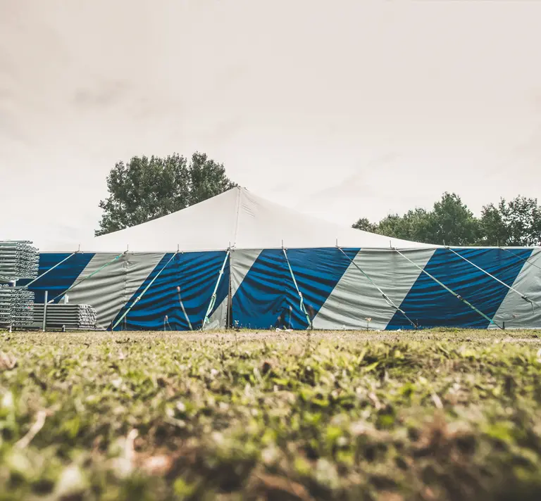 Solid tension tents at GBS Tenten