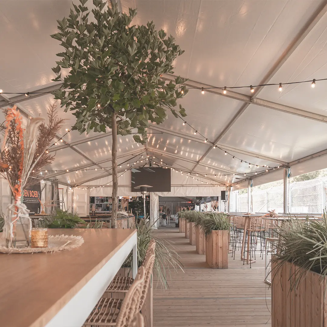 GBS Tenten a fourni des tentes pour Derdaele