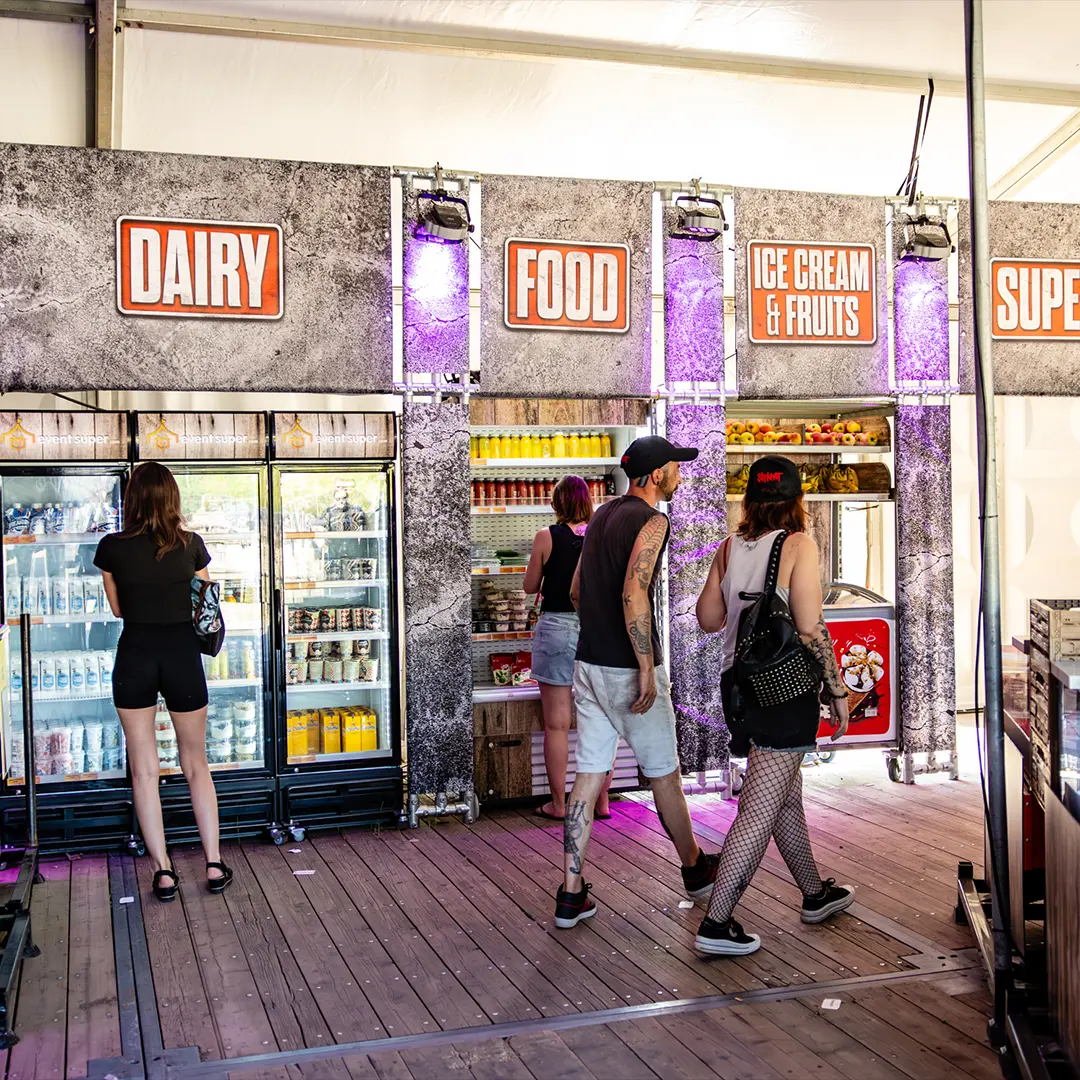 Tente commerciale par GBS Tenten