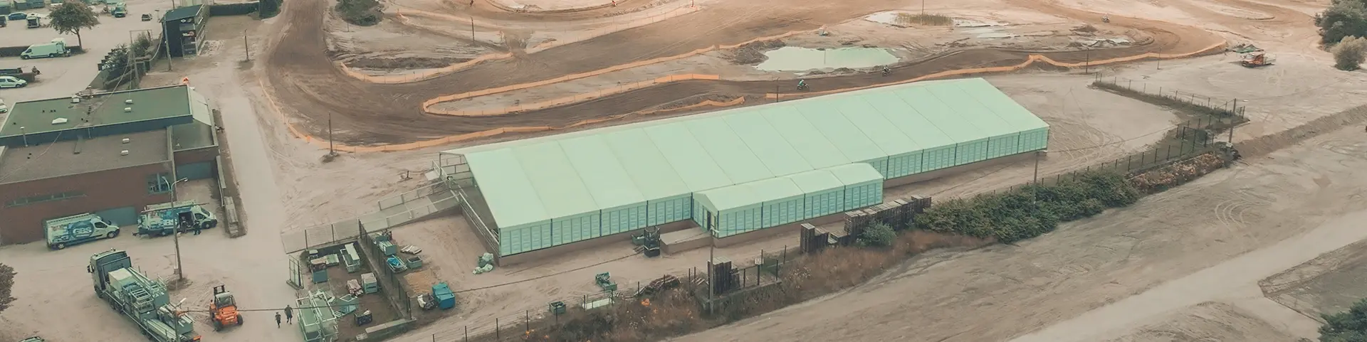 Evenementenruimte door GBS Tenten op MXGP Vlaanderen