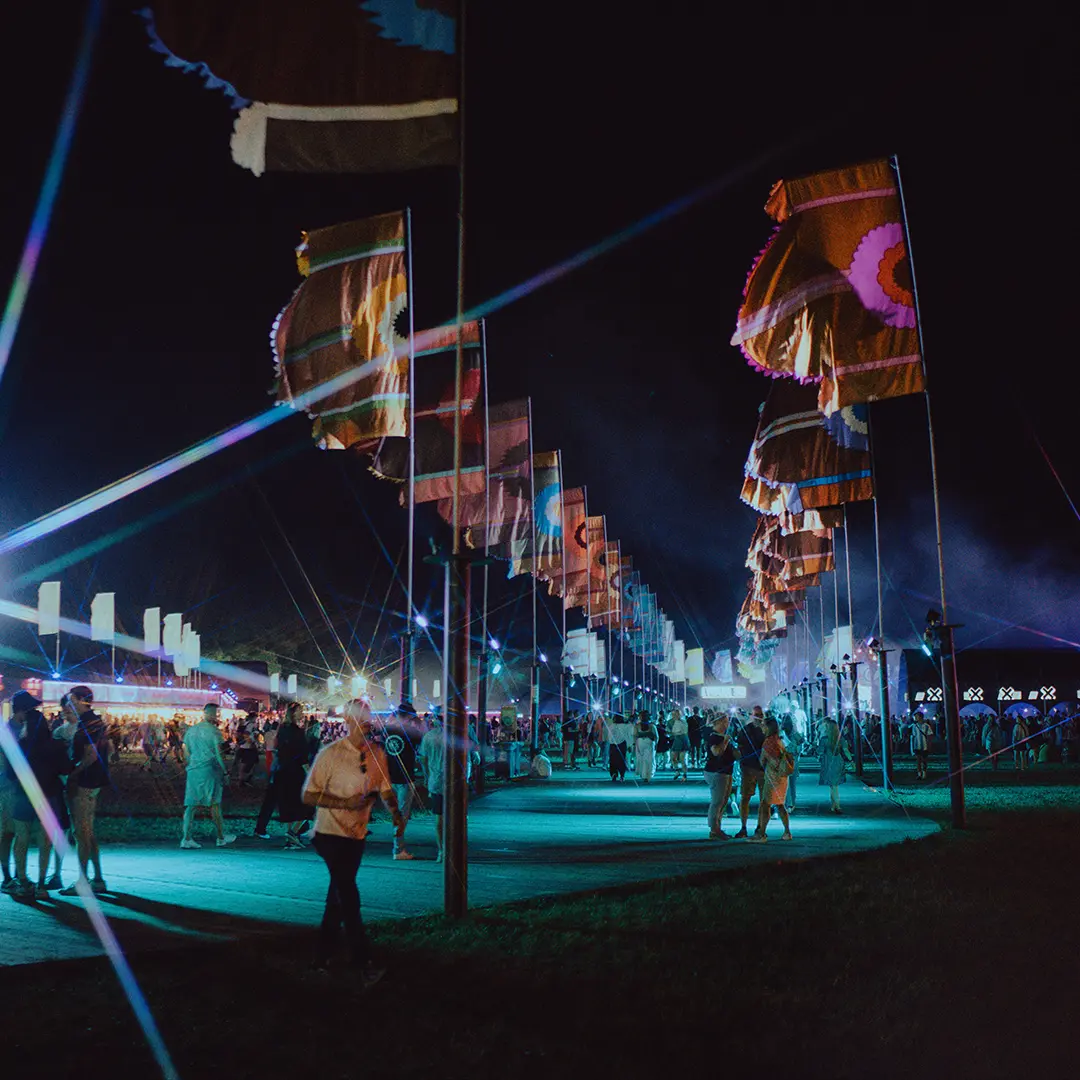 Pukkelpop check-In tent