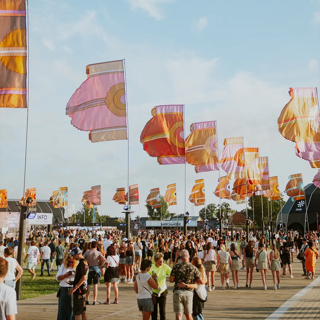 Walkways at Pukkelpop by GBS Tenten